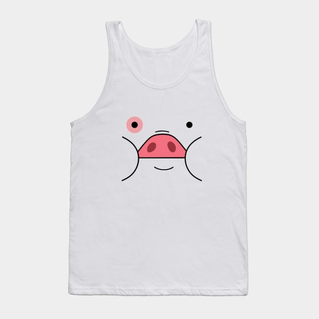 Waddles Gravity Falls Tank Top by Random stuff